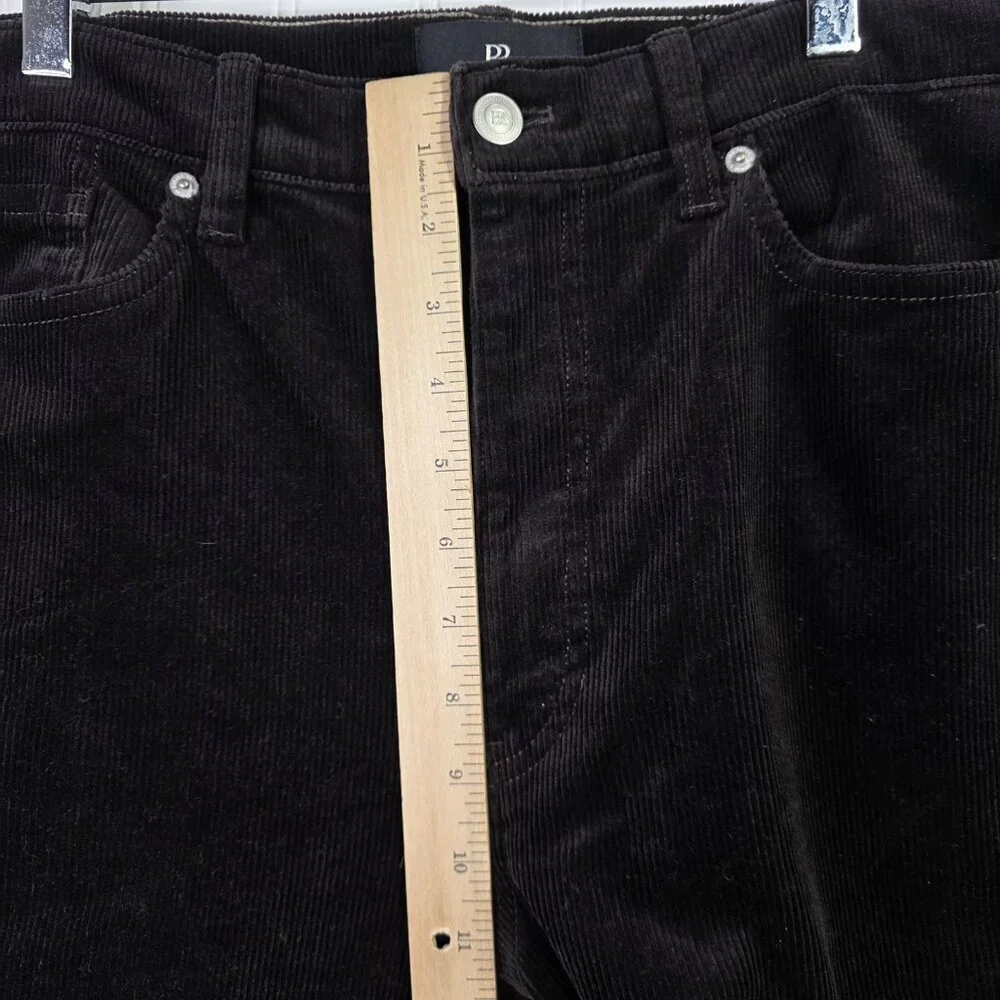 Banana Republic Corduroy Pants Mens 31x30 Brown Wide Leg Relaxed Stretch Jeans